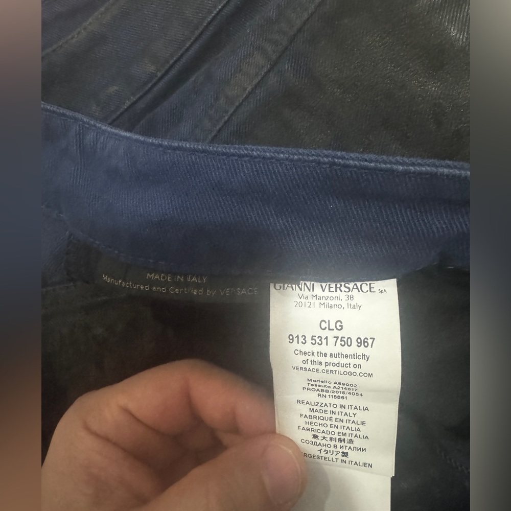 💯% authentic Versace pants - Picture 4 of 10